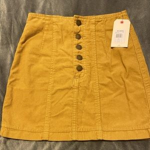 Adorable Billabong corduroy mini skirt sz 24/xs